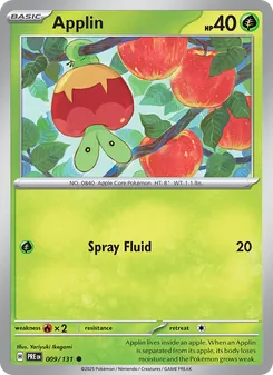 Applin (Prismatic Evolutions 9)