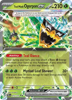 Teal Mask Ogerpon ex (Prismatic Evolutions 12)