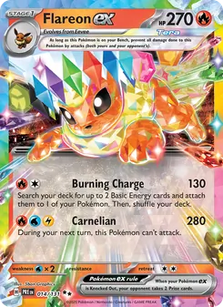 Flareon ex (Prismatic Evolutions 14)