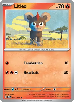 Litleo (Prismatic Evolutions 15)