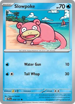 Slowpoke (Prismatic Evolutions 18)