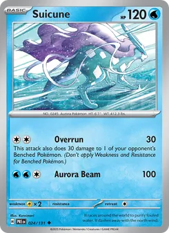 Suicune (Prismatic Evolutions 24)