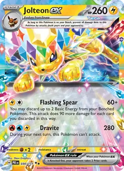 Jolteon ex (Prismatic Evolutions 30)