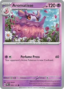 Aromatisse (Prismatic Evolutions 39)