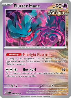 Flutter Mane (Prismatic Evolutions 43)