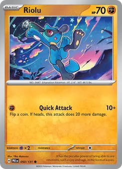 Riolu (Prismatic Evolutions 50)