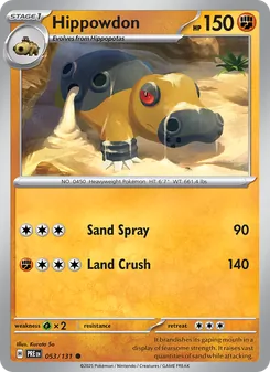 Hippowdon (Prismatic Evolutions 53)
