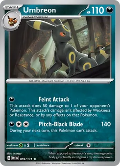 Umbreon (Prismatic Evolutions 59)