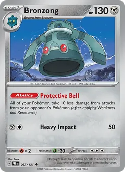 Bronzong (Prismatic Evolutions 67)
