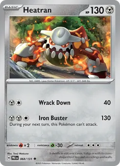 Heatran (Prismatic Evolutions 68)