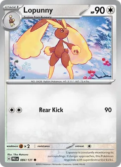 Lopunny (Prismatic Evolutions 84)