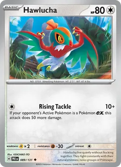 Hawlucha (Prismatic Evolutions 89)