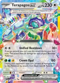 Terapagos ex (Prismatic Evolutions 92)