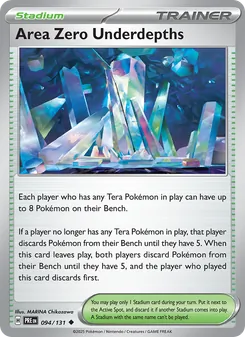 Area Zero Underdepths (Prismatic Evolutions 94)
