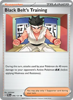 Black Belt's Training (Prismatic Evolutions 96)