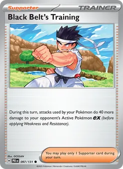 Black Belt's Training (Prismatic Evolutions 97)