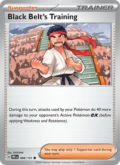 Black Belt's Training (Prismatic Evolutions 98)