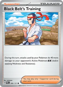 Black Belt's Training (Prismatic Evolutions 99)
