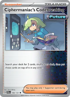 Ciphermaniac's Codebreaking (Prismatic Evolutions 104)