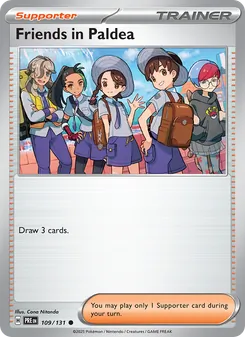 Friends in Paldea (Prismatic Evolutions 109)