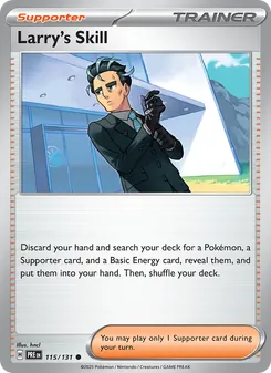 Larry's Skill (Prismatic Evolutions 115)