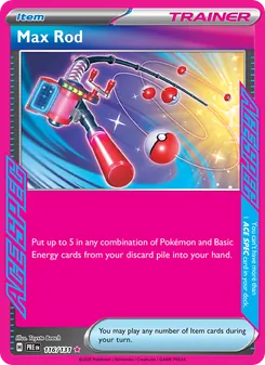 Max Rod (Prismatic Evolutions 116)