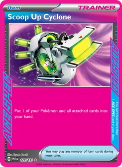 Scoop Up Cyclone (Prismatic Evolutions 128)