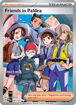 Friends in Paldea (Prismatic Evolutions 137)