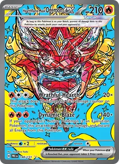 Hearthflame Mask Ogerpon ex (Prismatic Evolutions 148)