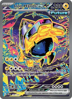 Iron Hands ex (Prismatic Evolutions 154)