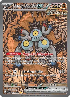 Sandy Shocks ex (Prismatic Evolutions 159)