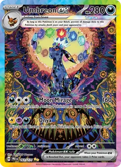 Umbreon ex (Prismatic Evolutions 161)