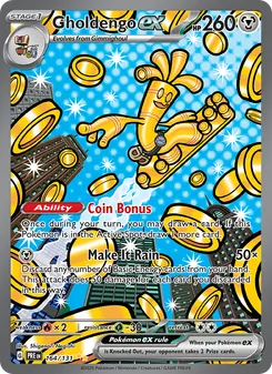 Gholdengo ex (Prismatic Evolutions 164)