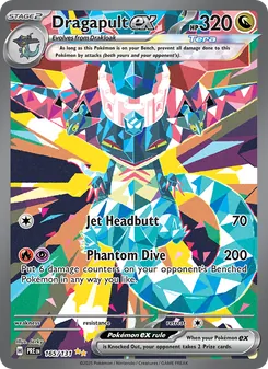 Dragapult ex (Prismatic Evolutions 165)