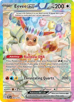 Eevee ex (Prismatic Evolutions 167)