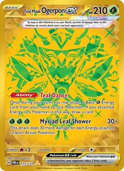 Teal Mask Ogerpon ex (Prismatic Evolutions 177)