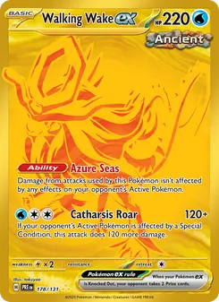 Walking Wake ex (Prismatic Evolutions 178)