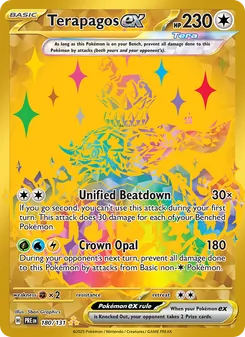 Terapagos ex (Prismatic Evolutions 180)