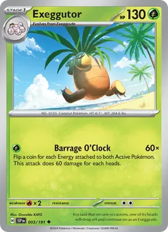 Exeggutor (Surging Sparks 3)