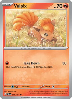 Vulpix (Surging Sparks 16)