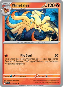 Ninetales (Surging Sparks 17)