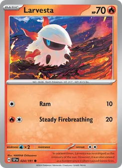 Larvesta (Surging Sparks 24)