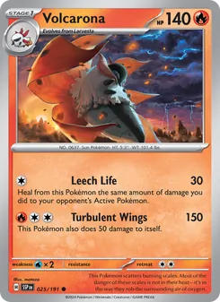 Volcarona (Surging Sparks 25)