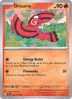 Oricorio (Surging Sparks 26)