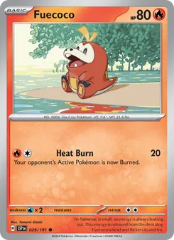 Fuecoco (Surging Sparks 29)