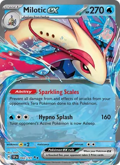 Milotic ex (Surging Sparks 42)