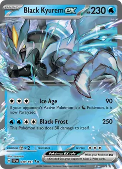 Black Kyurem ex (Surging Sparks 48)