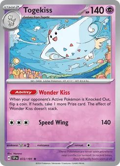 Togekiss (Surging Sparks 72)