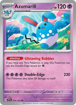 Azumarill (Surging Sparks 74)
