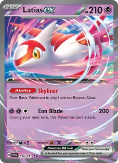 Latias ex (Surging Sparks 76)